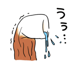 Rintarou in a tubular fish meat 2 sticker #10763674