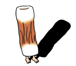 Rintarou in a tubular fish meat 2 sticker #10763680