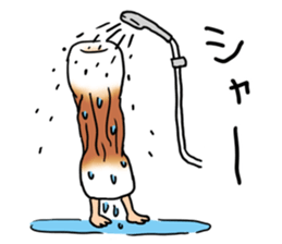 Rintarou in a tubular fish meat 2 sticker #10763682