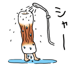 Rintarou in a tubular fish meat 2 sticker #10763682