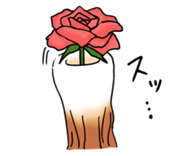 Rintarou in a tubular fish meat 2 sticker #10763684