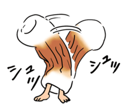 Rintarou in a tubular fish meat 2 sticker #10763685