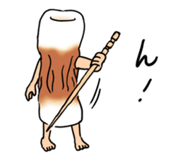 Rintarou in a tubular fish meat 2 sticker #10763701