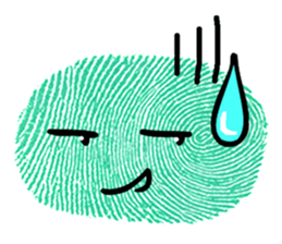 Fingerprint SPA 04 Happiness sticker #10763883
