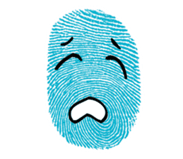 Fingerprint SPA 04 Happiness sticker #10763887