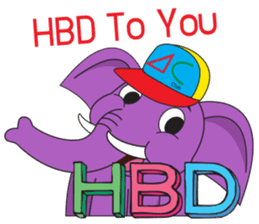 Jumbo and the Gang sticker #10764264