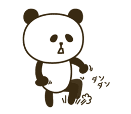 Free and willful panda sticker #10764473