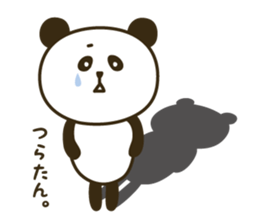 Free and willful panda sticker #10764474