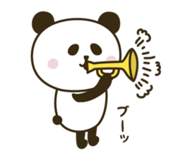 Free and willful panda sticker #10764496