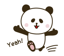 Free and willful panda sticker #10764503