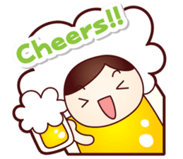 Mr. Love Beer English ver. sticker #10764704