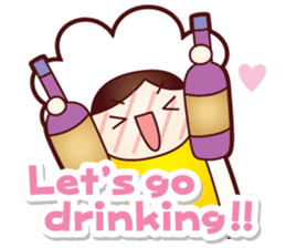 Mr. Love Beer English ver. sticker #10764705