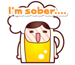 Mr. Love Beer English ver. sticker #10764712