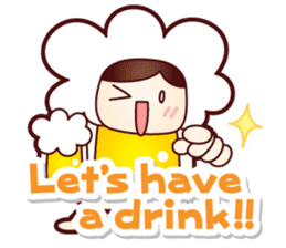 Mr. Love Beer English ver. sticker #10764717