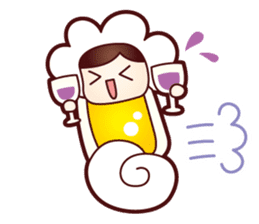 Mr. Love Beer English ver. sticker #10764723