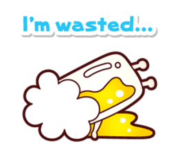 Mr. Love Beer English ver. sticker #10764726