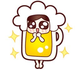 Mr. Love Beer English ver. sticker #10764730