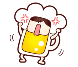 Mr. Love Beer English ver. sticker #10764735
