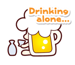 Mr. Love Beer English ver. sticker #10764737