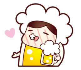 Mr. Love Beer English ver. sticker #10764740