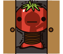Tomato and Orange sticker #10764820