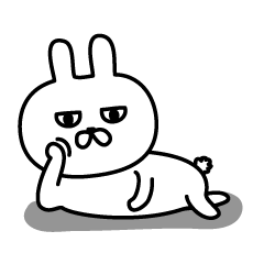 Charming eyes rabbit