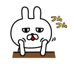 Charming eyes rabbit sticker #10765032
