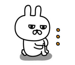 Charming eyes rabbit sticker #10765039