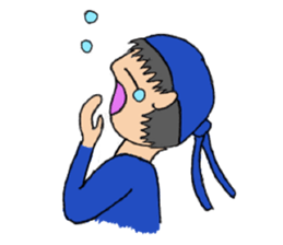 learner ninja kotaro sticker #10765299