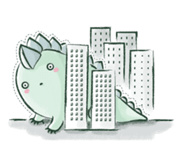 Gecko Chan sticker #10766222