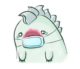 Gecko Chan sticker #10766226