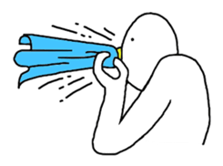 He name is trint 2 sticker #10766967