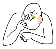 He name is trint 2 sticker #10766991