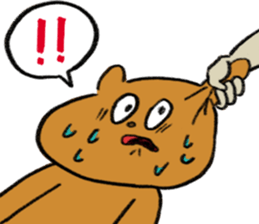 Bear and roommate sticker #10767315