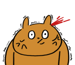 Bear and roommate sticker #10767336