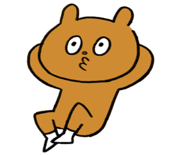 Bear and roommate sticker #10767337