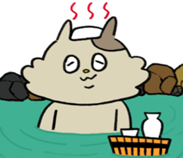 Bear and roommate sticker #10767345