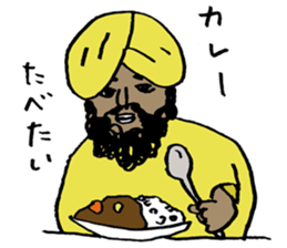 NANA'S YOGA speaking sticker #10767418