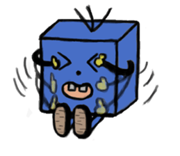 Human Box sticker #10767774