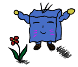 Human Box sticker #10767784