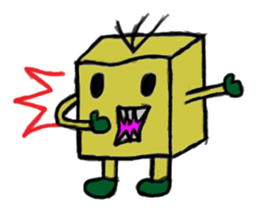 Human Box sticker #10767786