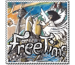Angelic Stamps @ Angels Sky sticker #10767872