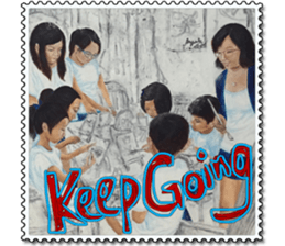 Angelic Stamps @ Angels Sky sticker #10767876