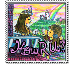 Angelic Stamps @ Angels Sky sticker #10767881