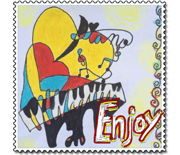 Angelic Stamps @ Angels Sky sticker #10767897