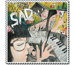 Angelic Stamps @ Angels Sky sticker #10767909