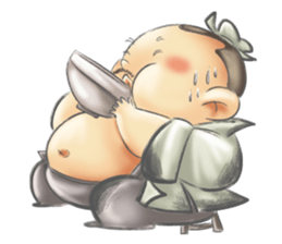 what a fuss sticker #10767975