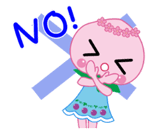 AKAIWA MOMO CHAN sticker #10768309