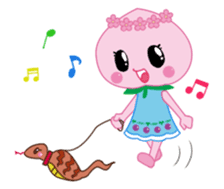 AKAIWA MOMO CHAN sticker #10768323