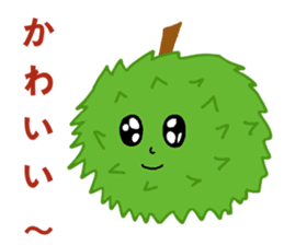 A little marimo chan and chom chom sticker #10768439